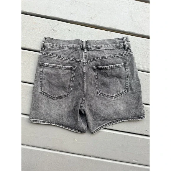 Pacsun Women's Baggy‎ Boyfriend Dark Wash Shorts Size 26 - Picture 6 of 6